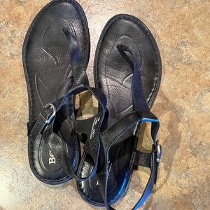 Born sandals, size 10, black